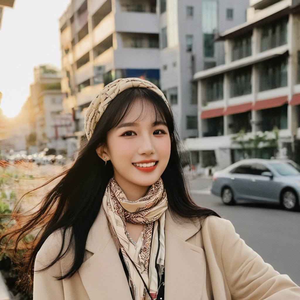 Claudia in Jeju Island, South Korea