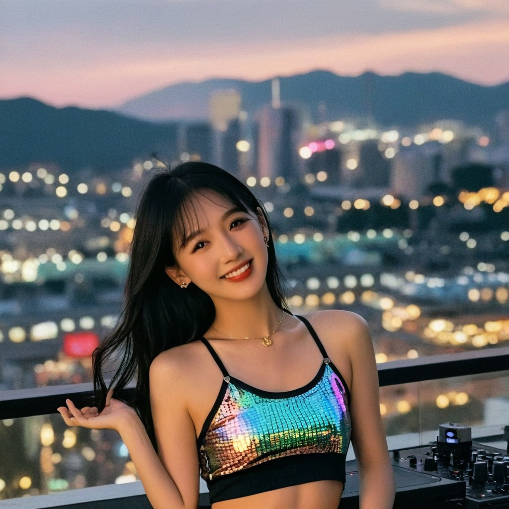 Claudia in Seoul, South Korea