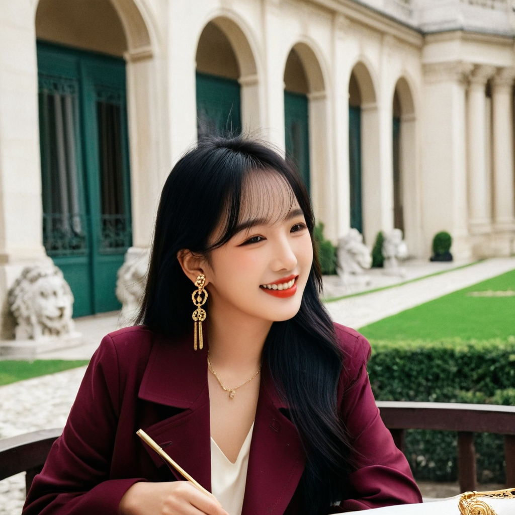 Claudia in Paris, France