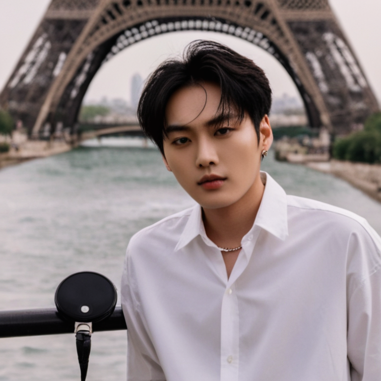 Jin-Woo in Paris, France