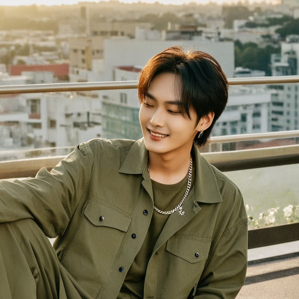 Jin-Woo in Madrid, Spain