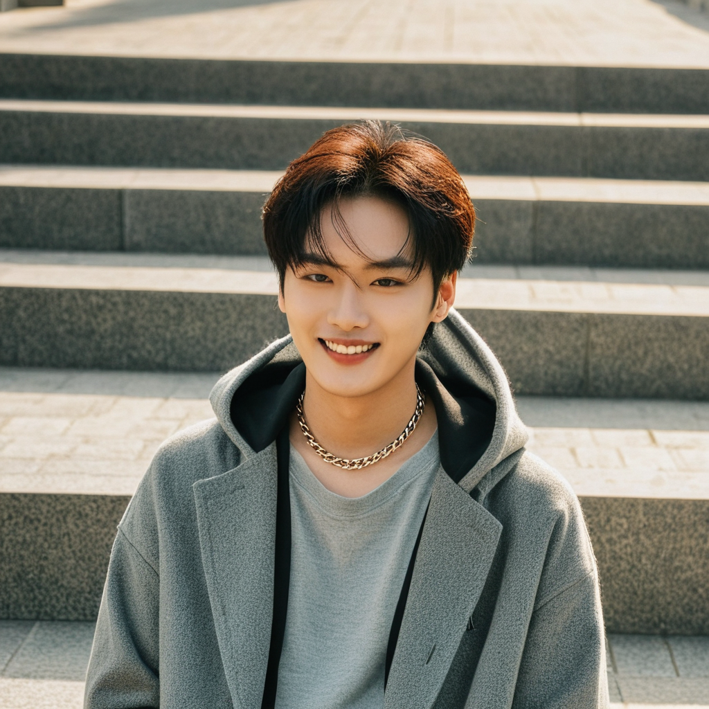 Jin-Woo in Madrid, Spain