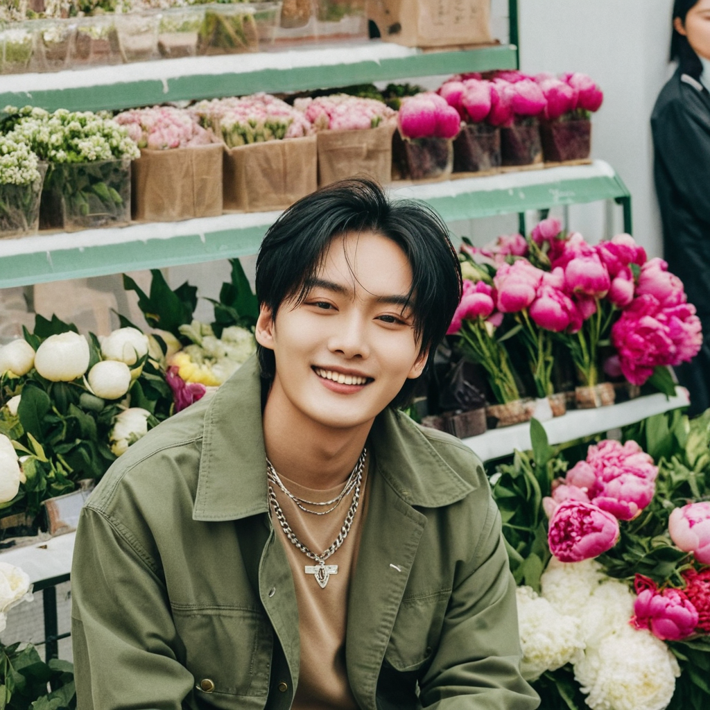 Jin-Woo in Madrid, Spain