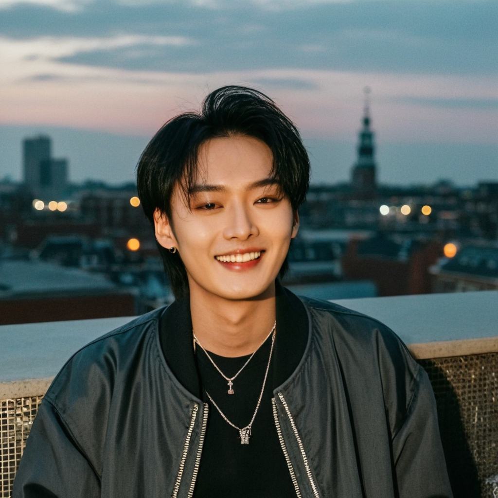 Jin-Woo in Amsterdam, Netherlands