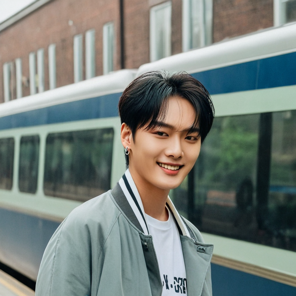 Jin-Woo in Amsterdam, Netherlands