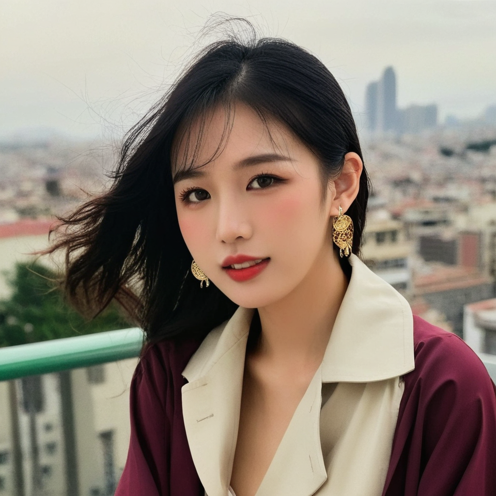 Claudia in Barcelona, Spain