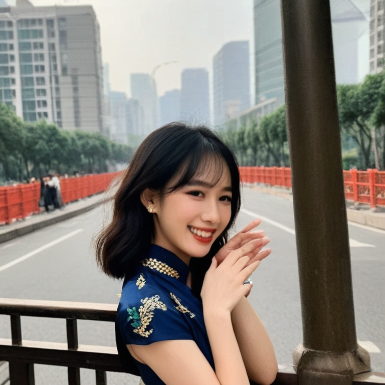 Claudia in Chengdu, China