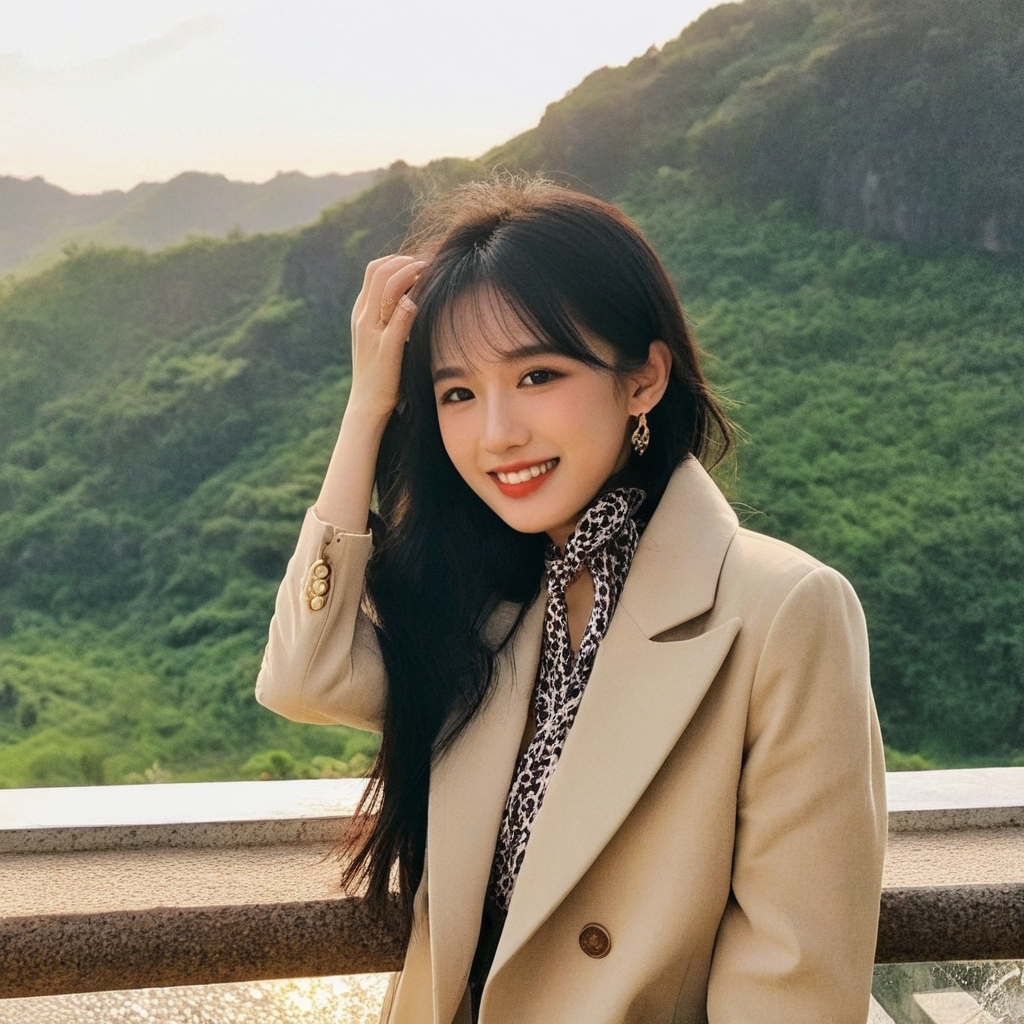 Claudia in Jeju Island, South Korea