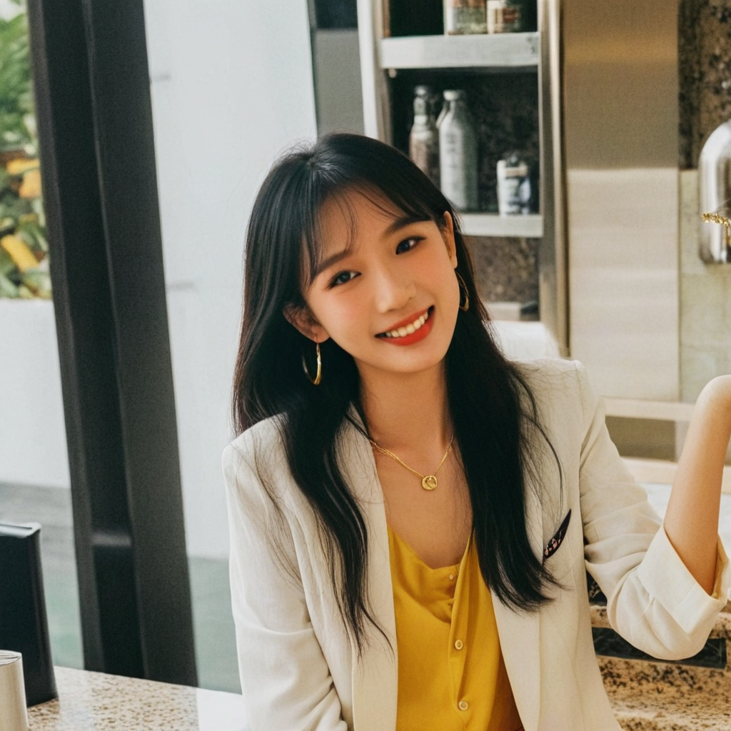 Claudia in Seoul, South Korea