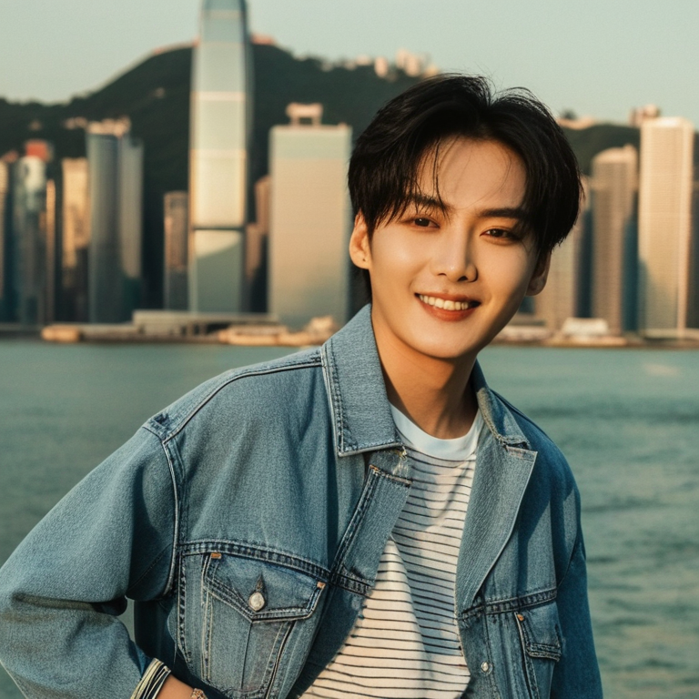Jin-Woo in Hong Kong, China