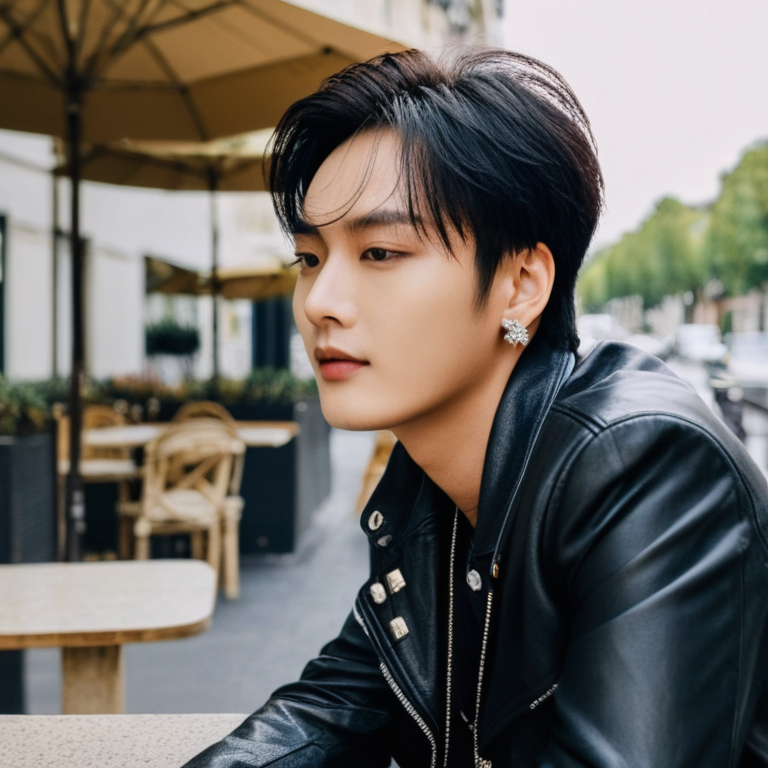 Jin-Woo in Paris, France