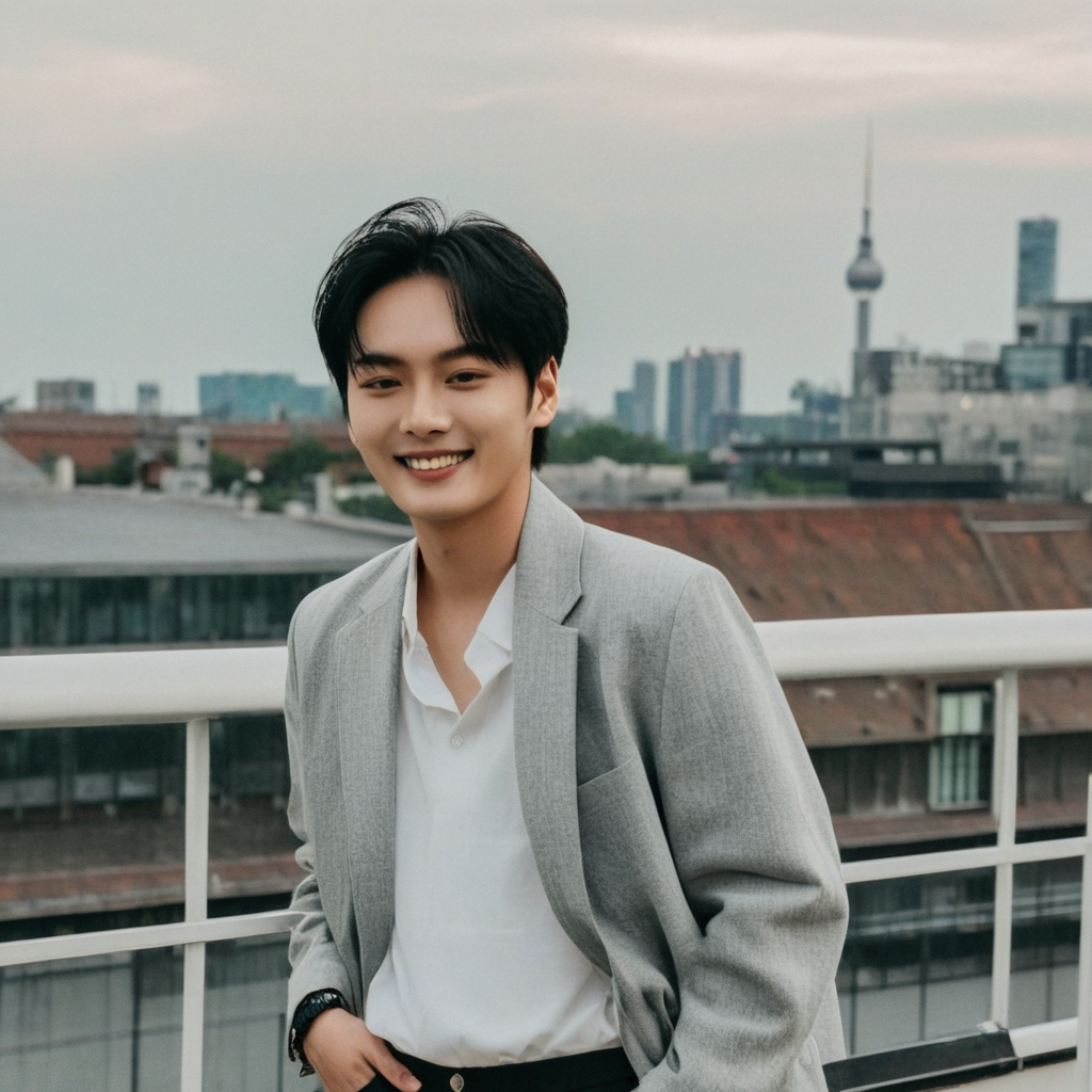 Jin-Woo in Berlin, Germany
