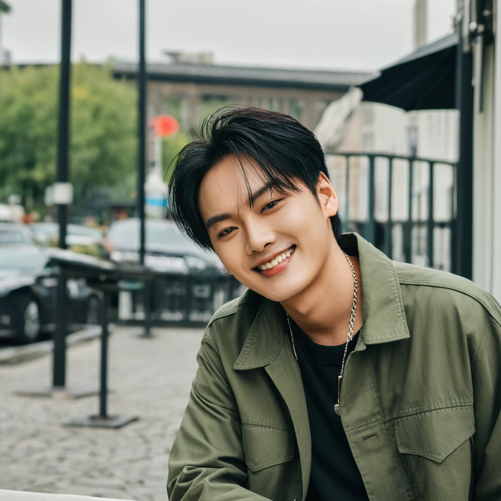 Jin-Woo in Berlin, Germany