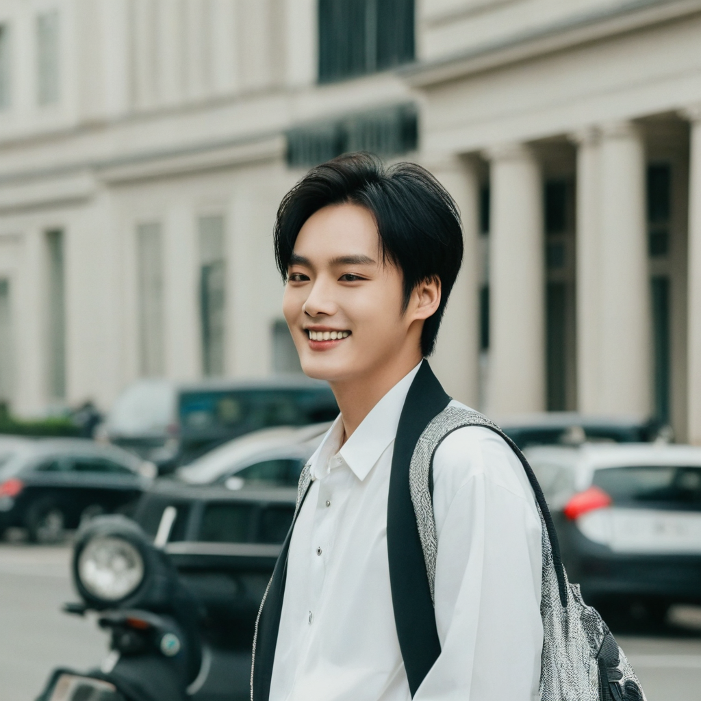 Jin-Woo in Berlin, Germany