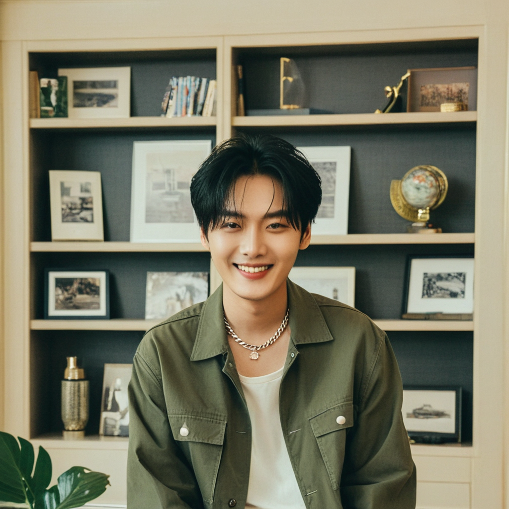 Jin-Woo in Madrid, Spain