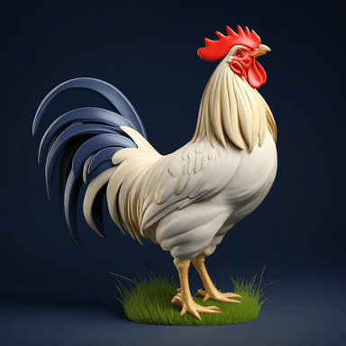 公鸡 — rooster