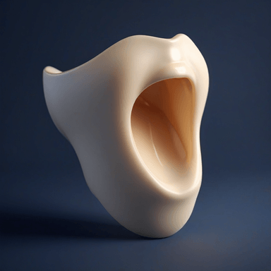 喉 — throat