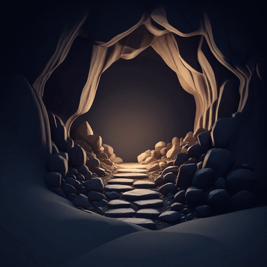 洞 — cave