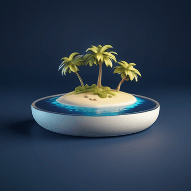 島 — island